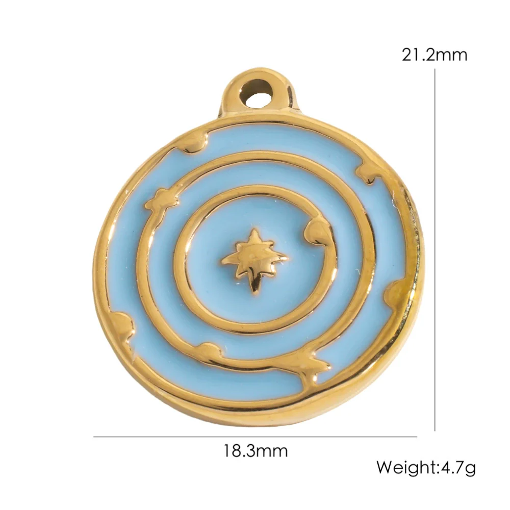 Wholesale Jewelry Stainless Steel Geometric Electroplated Accessories For Women - Image 32