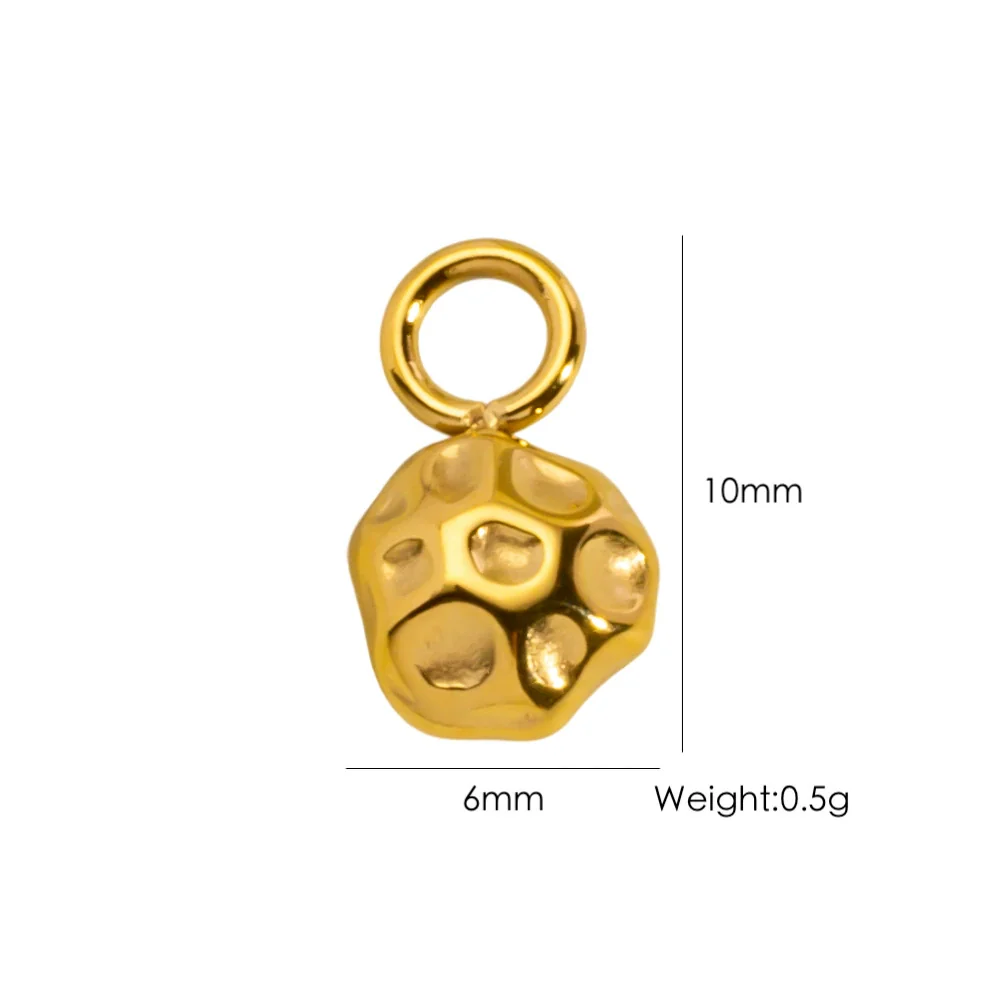Wholesale Jewelry Stainless Steel Geometric Oildrip Diamondstudded Electroplated Accessories For Women - Image 5