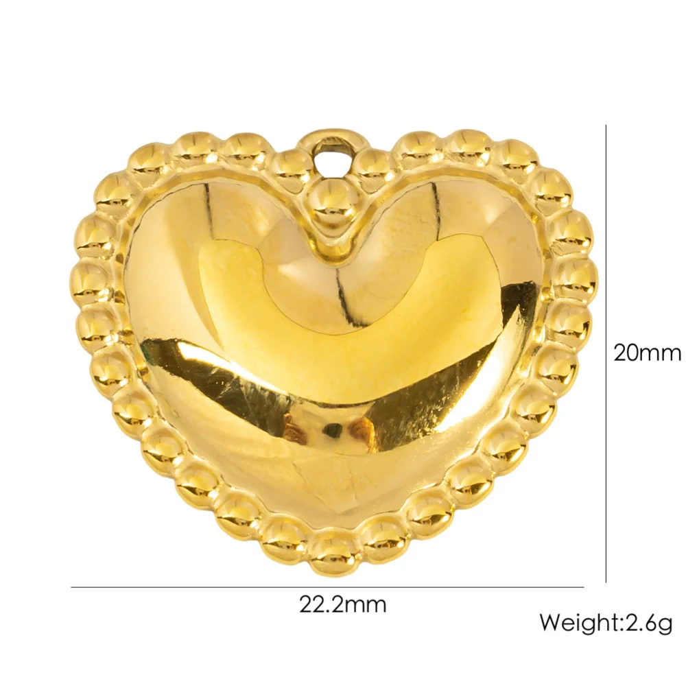 Wholesale Jewelry Stainless Steel Geometric Pendant With Natural Stone And Furnace Electroplating - Image 33