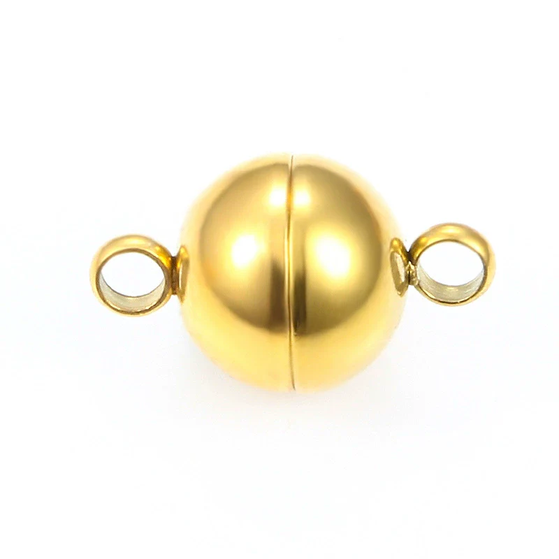 Wholesale Jewelry Stainless Steel Geometric Spherical Magnet Buckle For Necklace Bracelet Eardrop - Image 7