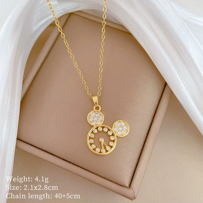 Wholesale Jewelry Stainless Steel Geometric Style Cat Pendant Necklace Unisex - Image 6