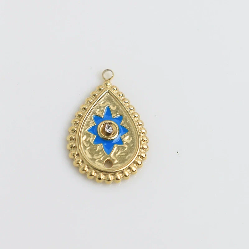 Wholesale Jewelry Stainless Steel Goldplated Geometric Star Snake Bone Chain Necklace For Women - Image 14