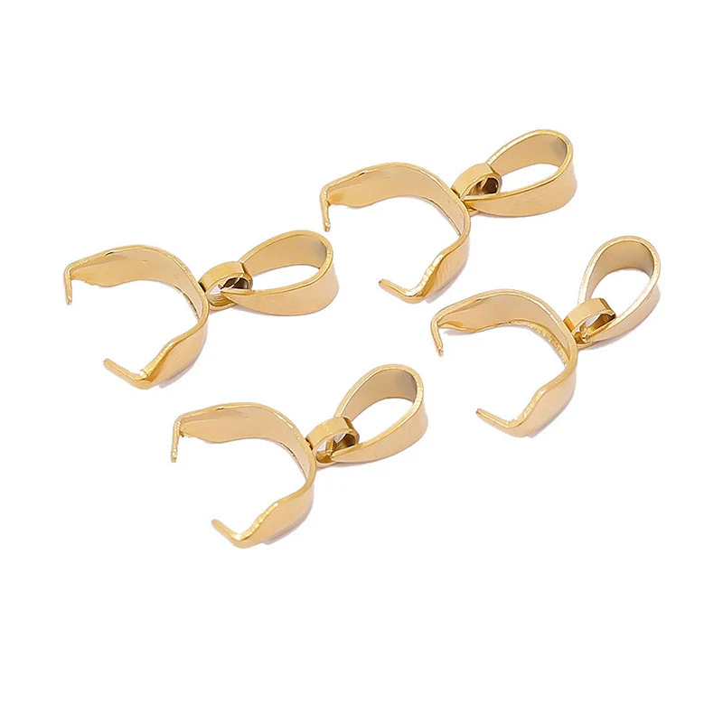 Wholesale Jewelry Stainless Steel Melon Seed Buckle Electroplated Allmatch Pendant Buckle - Image 6