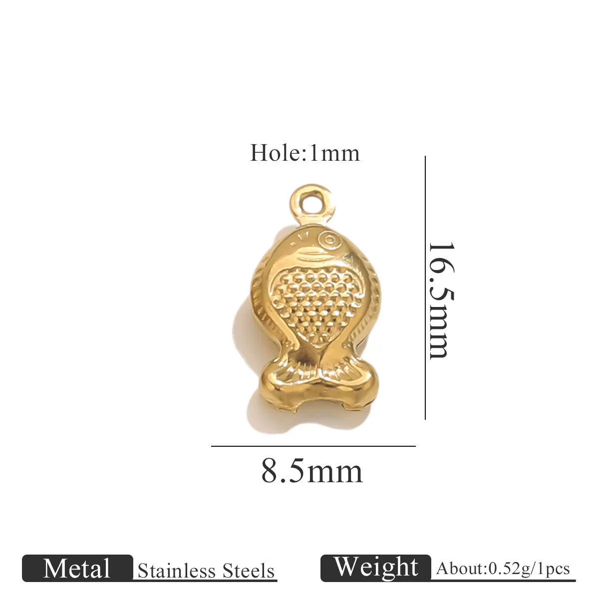 Wholesale Jewelry Stainless Steel Pvd Gold Plated Hollow Ocean Shell Pendant Conch Turtle Animal Shape Bracelet Accessories Charm - Image 19
