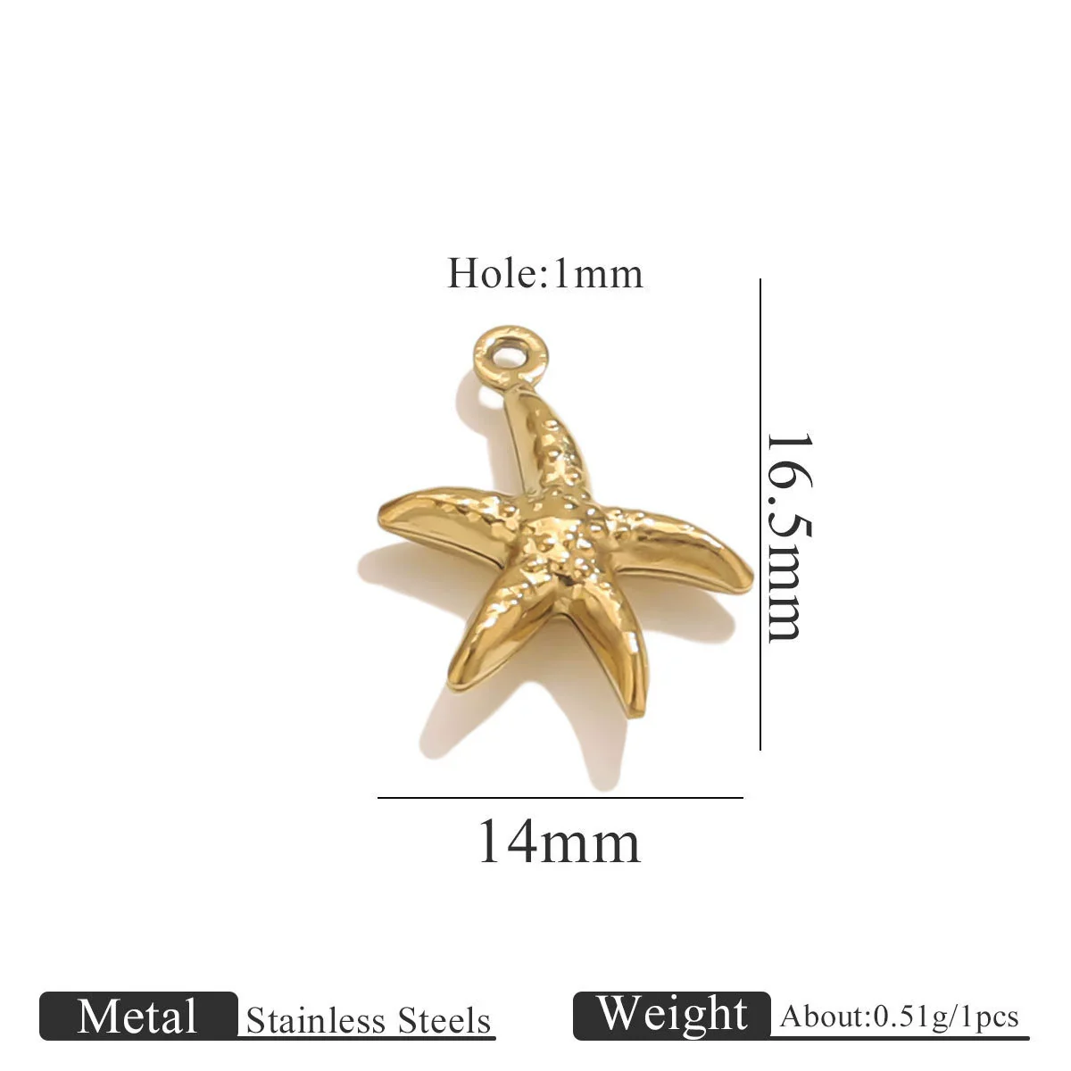 Wholesale Jewelry Stainless Steel Pvd Gold Plated Hollow Ocean Shell Pendant Conch Turtle Animal Shape Bracelet Accessories Charm - Image 22