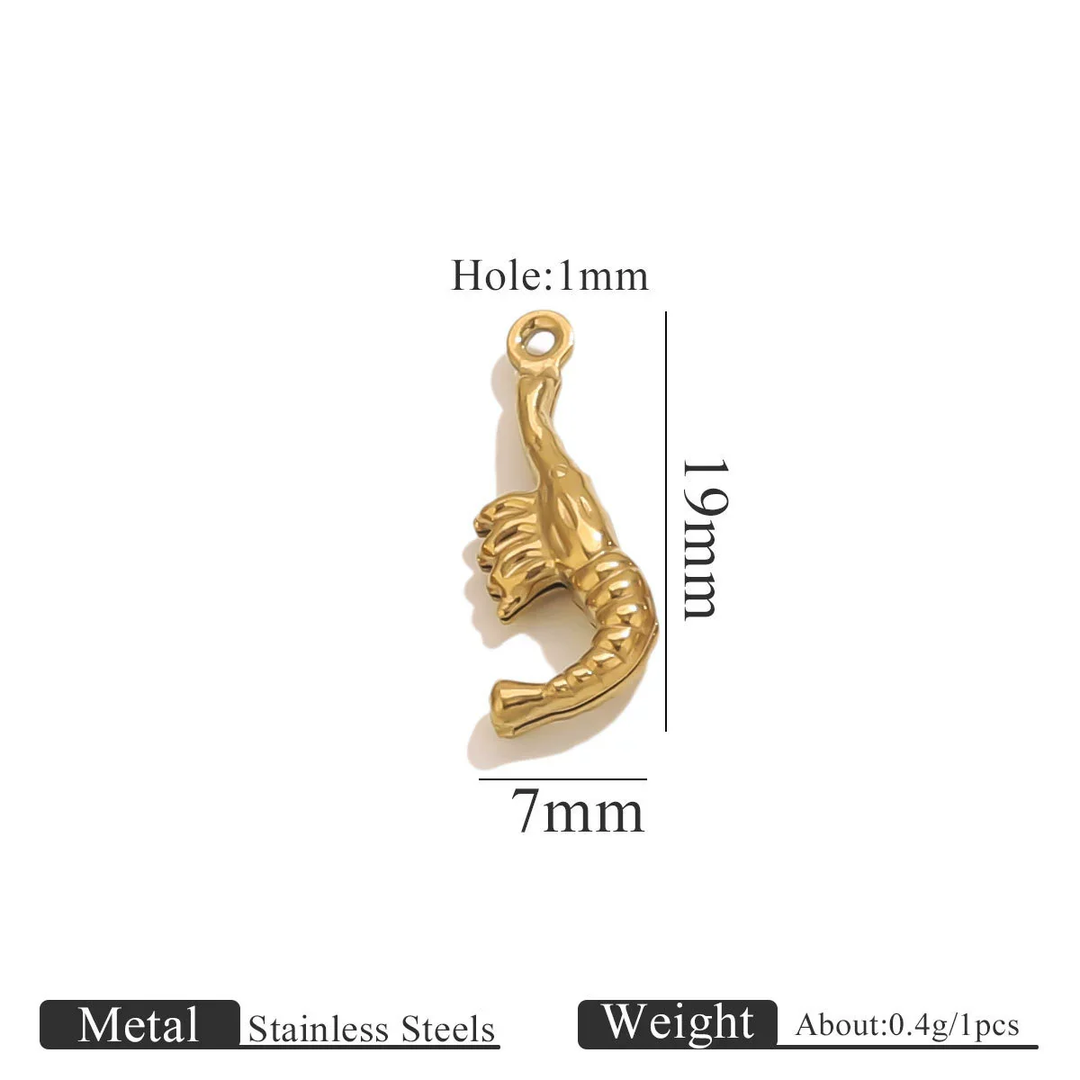 Wholesale Jewelry Stainless Steel Pvd Gold Plated Hollow Ocean Shell Pendant Conch Turtle Animal Shape Bracelet Accessories Charm - Image 24