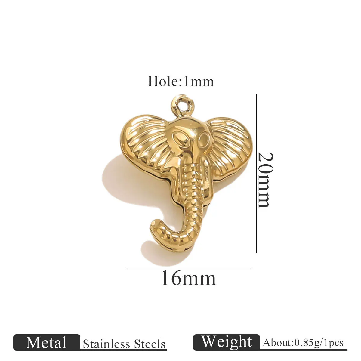 Wholesale Jewelry Stainless Steel Pvd Gold Plated Hollow Ocean Shell Pendant Conch Turtle Animal Shape Bracelet Accessories Charm - Image 6