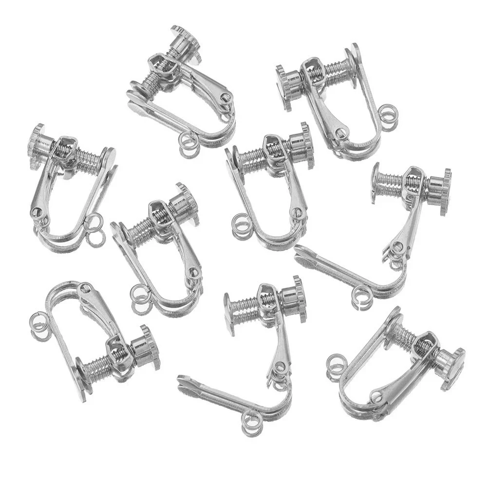 Wholesale Jewelry Stainless Steel Ushaped Electroplated Ear Clips For Women And Unisex - Image 3