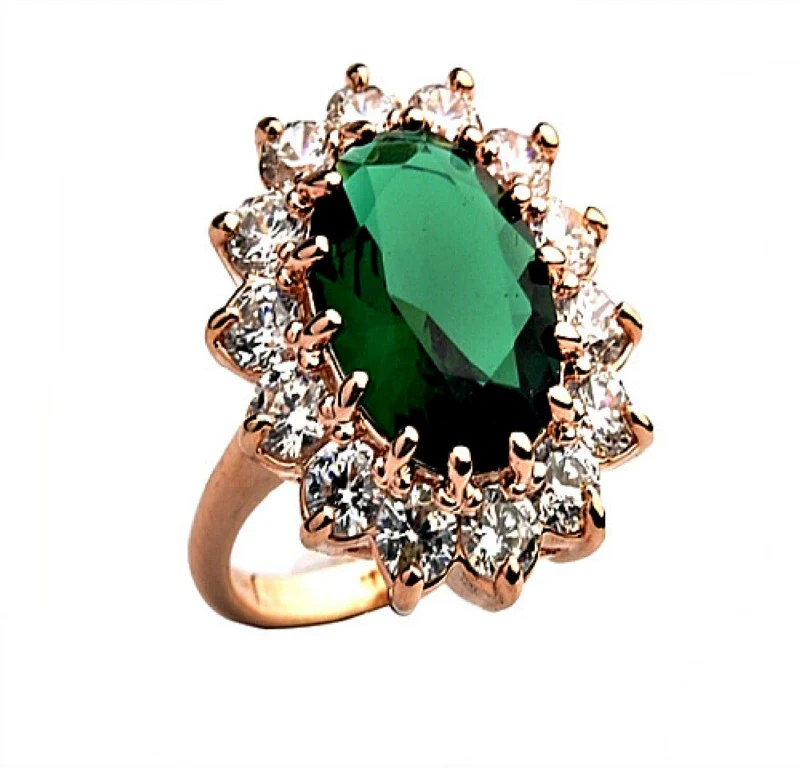 Wholesale Jewelry Women's Metal Geometric Rings Gold Plated - Image 5