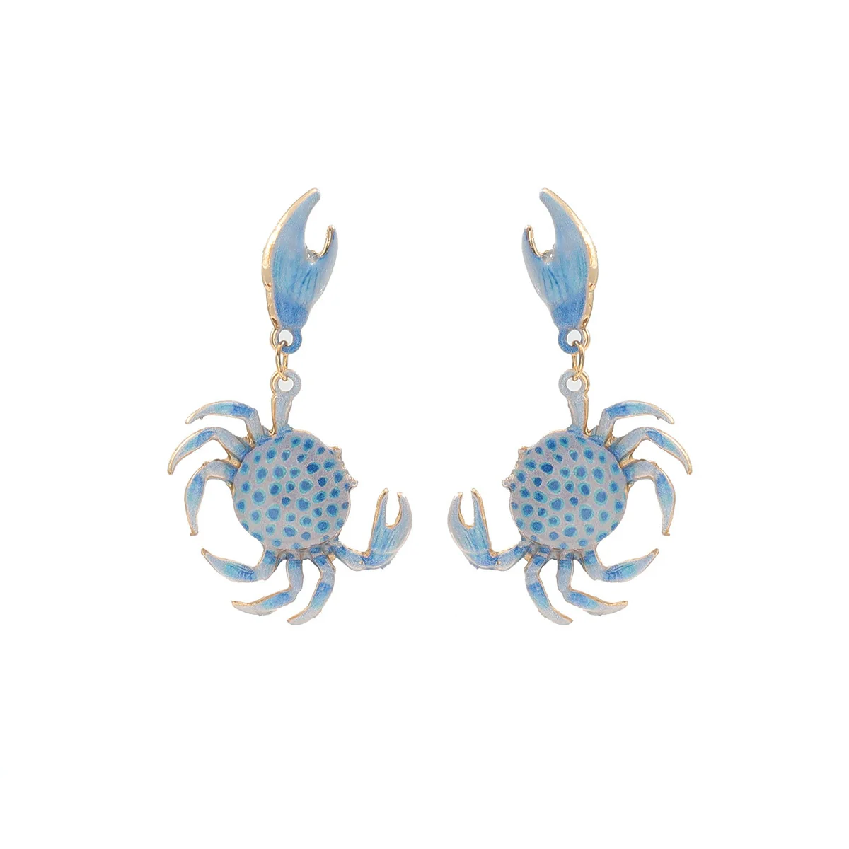 Wholesale Jewelry Zinc Alloy Animal Zodiac Pattern Electroplated Exaggerated Multi Layer Earrings For Women - Image 7