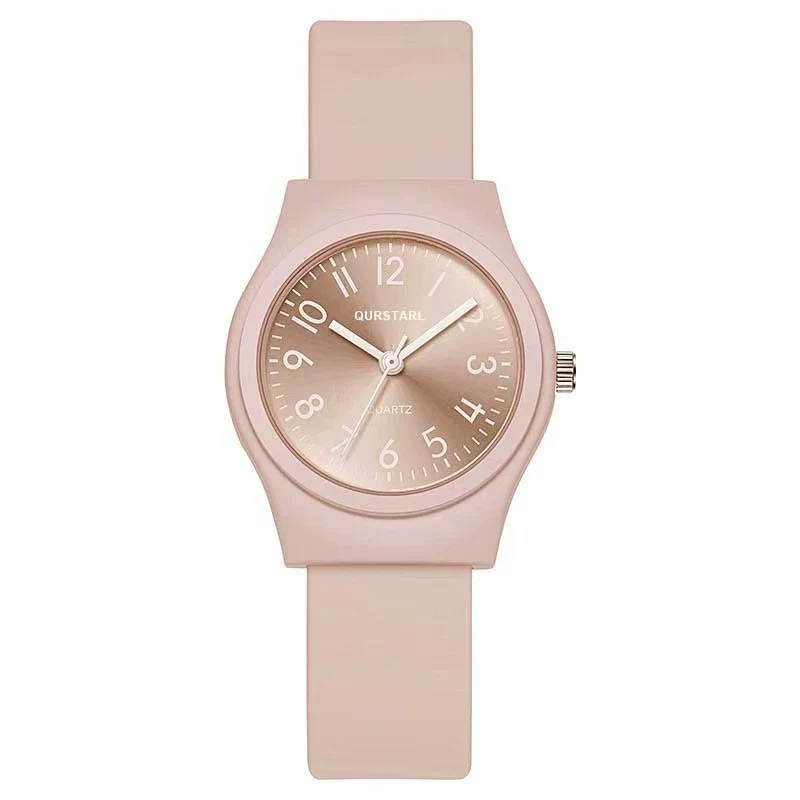 Wholesale Ladies Casual Digital Silicone Quartz Watch In Candy Color Round Dial Alloy Case - Image 11