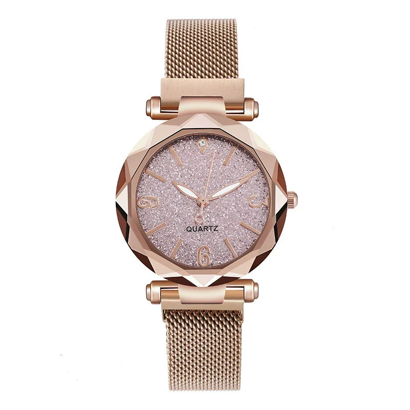 Wholesale Ladies Casual Quartz Watch With Alloy Case Fine Steel Strap And Round Dial Star Design - Image 10
