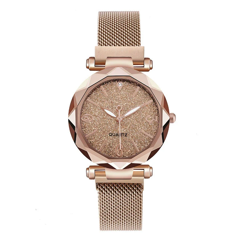 Wholesale Ladies Casual Quartz Watch With Alloy Case Fine Steel Strap And Round Dial Star Design - Image 11