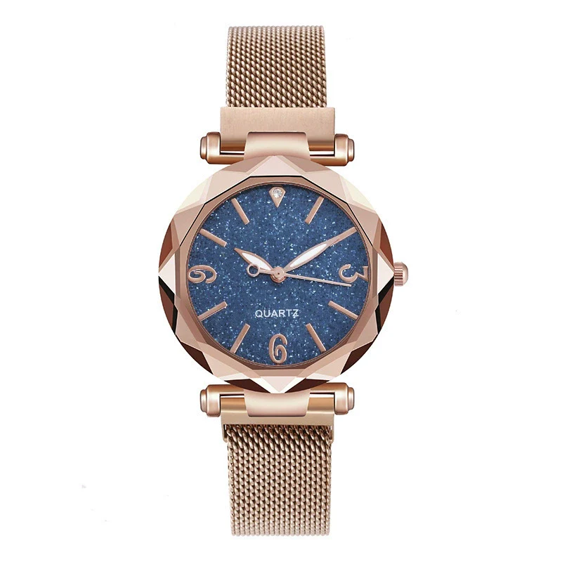Wholesale Ladies Casual Quartz Watch With Alloy Case Fine Steel Strap And Round Dial Star Design - Image 8
