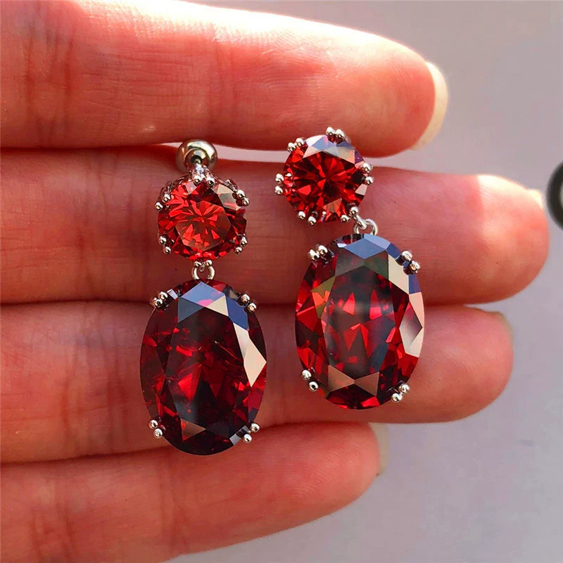 Wholesale Ladies Elegant Geometric Copper Electroplated Earrings - Image 4