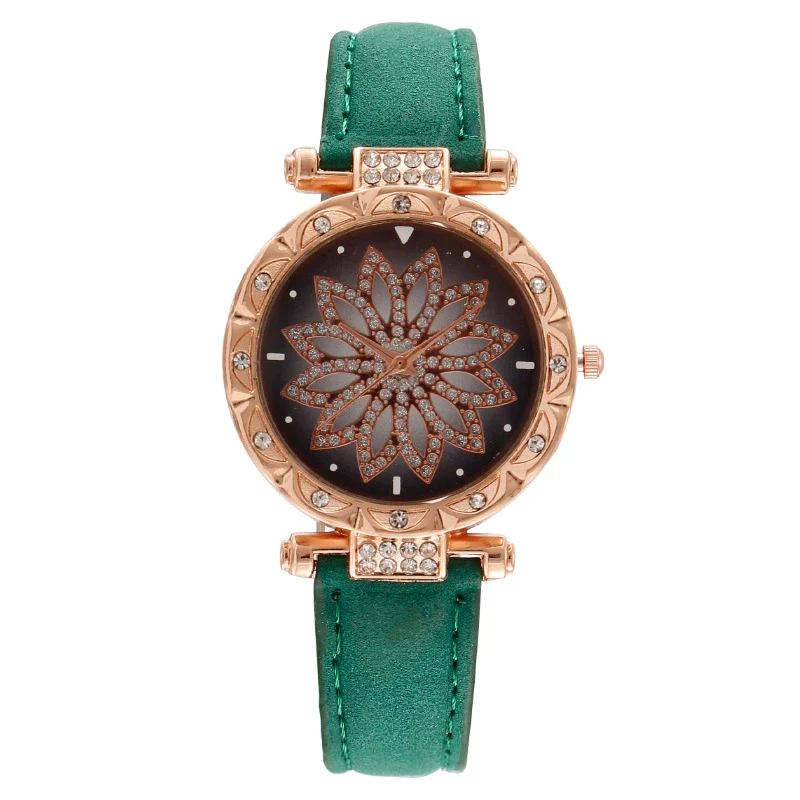 Wholesale Ladies Fashion Quartz Watch With Alloy Case Leather Strap And Round Dial - Image 8