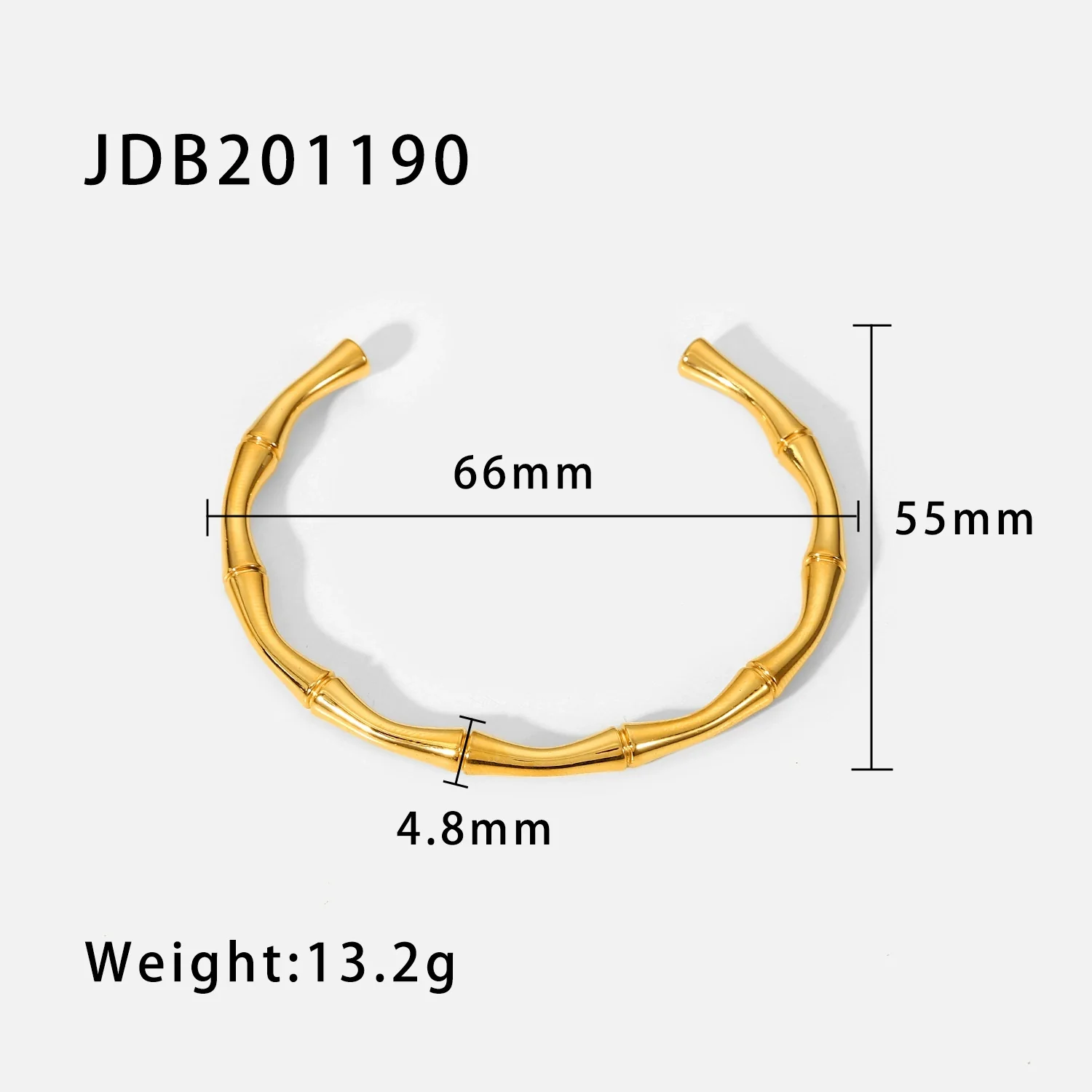 Wholesale Ladies Geometric Retro Zircon Stainless Steel Electroplated Bracelet Jewelry - Image 6