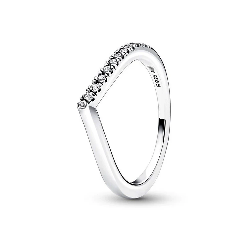 Wholesale Light Luxury Geometric 925 Silver Seiko Drop Crown Zircon Five Pointed Star Ring For Women And Unisex - Image 7