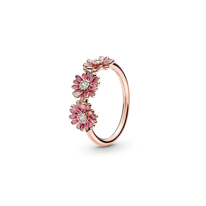 Wholesale Light Luxury Geometric Silver Electroplated Couple Rings
