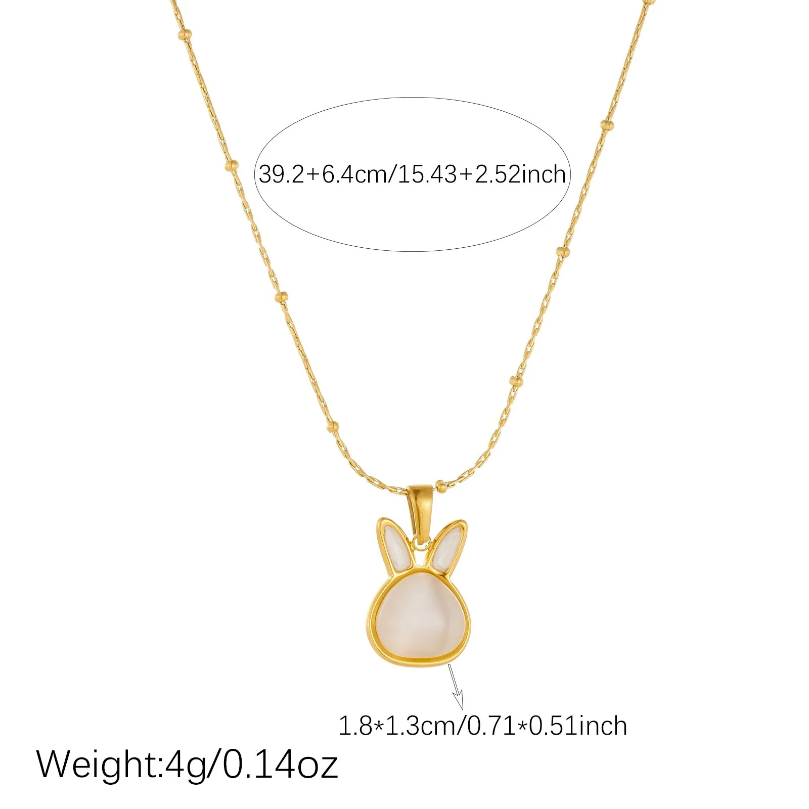 Wholesale Light Luxury Goldplated Stainless Steel Animal Zodiac Pendant Bamboo Chain Necklace For Women - Image 4