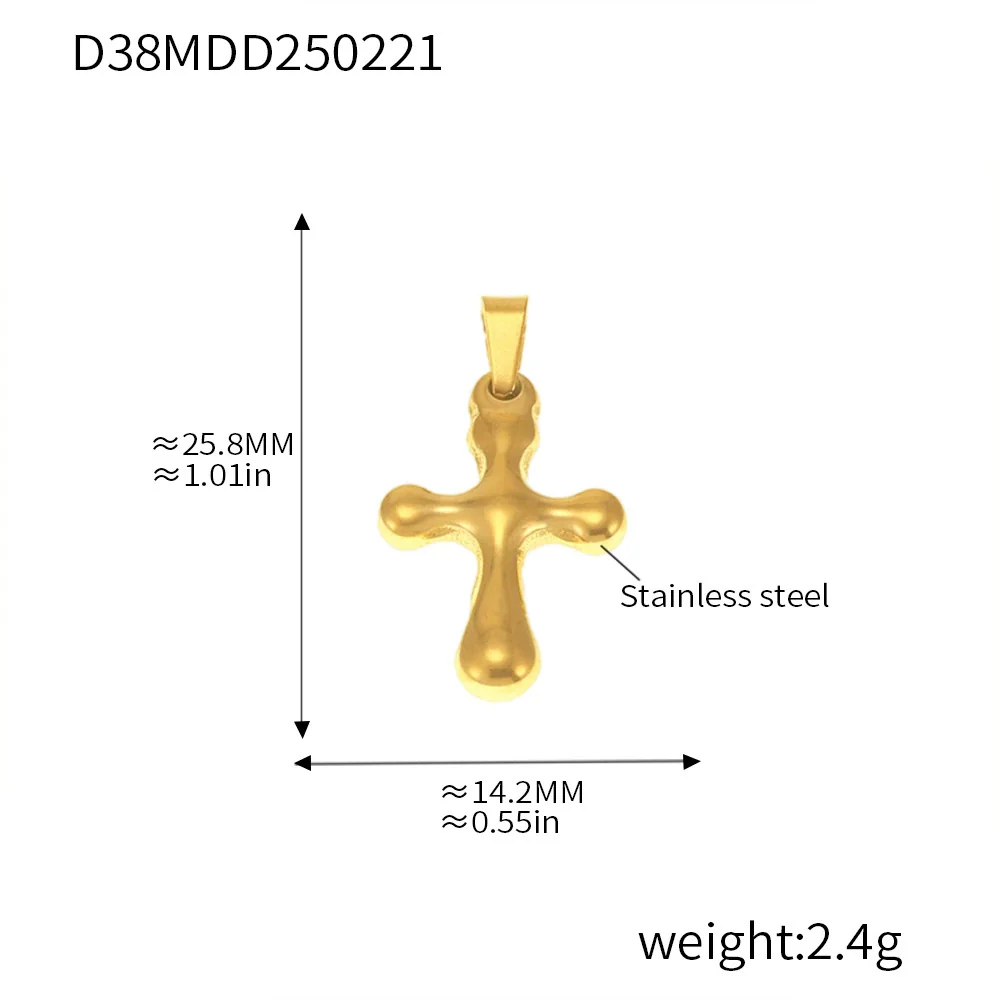 Wholesale Light Luxury Natural Style Stainless Steel Electroplated 18K Real Gold Ferris Wheel Pendant With Heart Flower Animal Zodiac Patterns Jewelry Accessories - Image 36