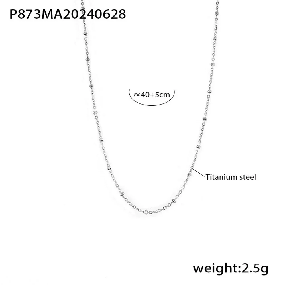 Wholesale Light Luxury Stainless Steel And Zircon Ferris Wheel Square Double Ring Buckle Inlaid Pendant Clavicle Chain And Bracelet Jewelry For Women Electroplated - Image 10