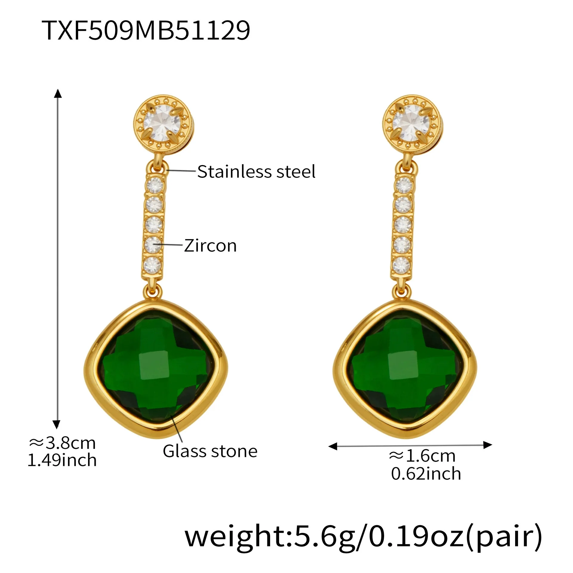 Wholesale Light Luxury Style Stainless Steel And Zircon Electroplated Jewelry Set With Four Leaf Flower Inlaid Design For Women Including Bracelet Necklace And Earrings - Image 15