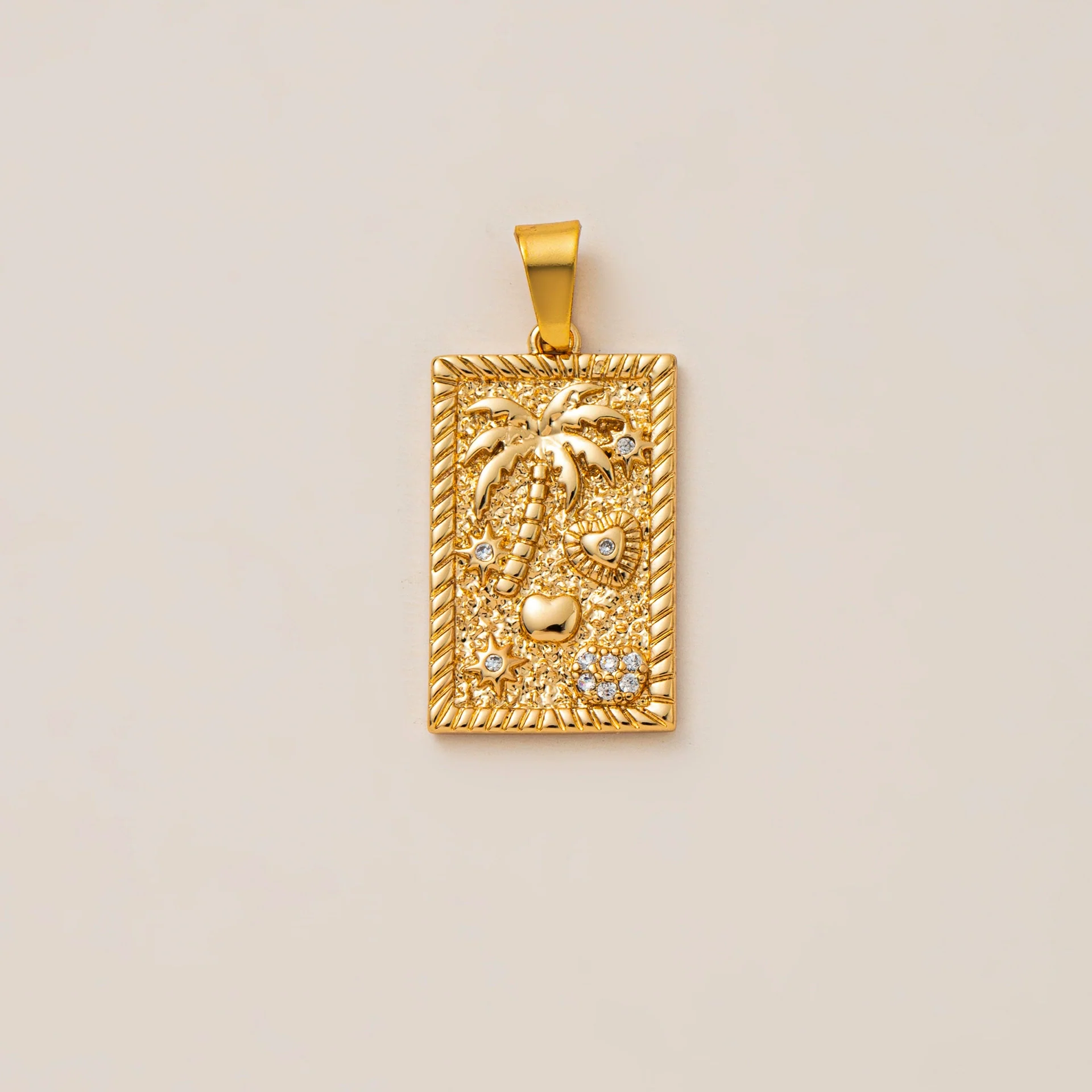 Wholesale Loose Chain Cross Sun Moon Pendant Necklace Copper Stainless Steel Geometric Electroplated - Image 19