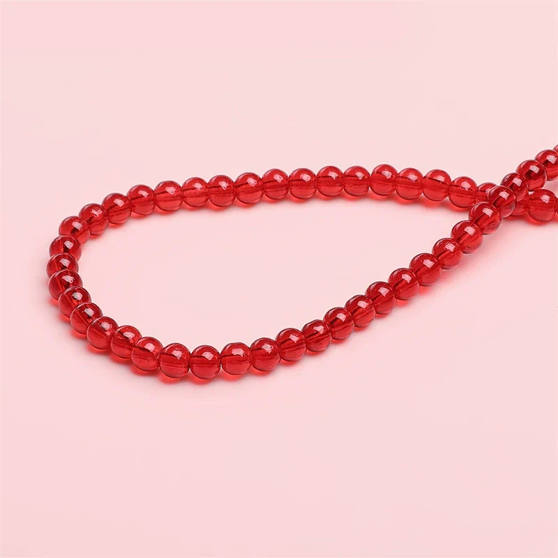 Wholesale Loose Imitation Jade Glass Beads For Handmade Jewelry Accessories Bracelet And Necklace Material - Image 11