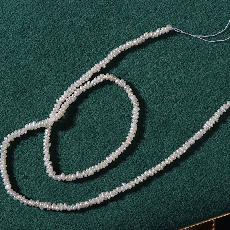 Wholesale Loose Natural Freshwater Pearl Jewelry Accessories Mini Irregular Beads For Diy Clavicle Chain Ring - Image 5