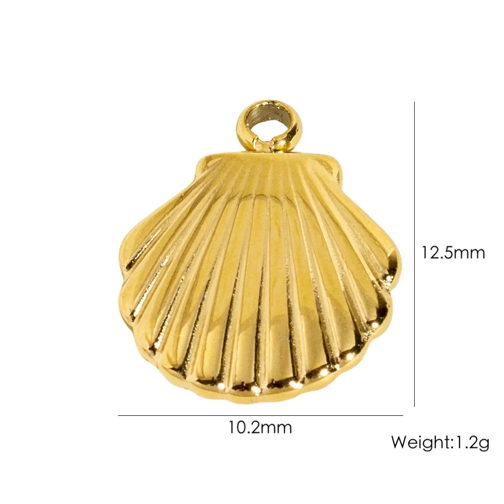Wholesale Marine Animals Stainless Steel Pendant Jewelry With Electroplating Vacuum In Furnace Process - Image 10