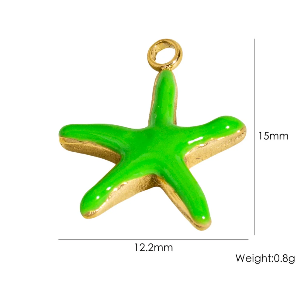 Wholesale Marine Animals Stainless Steel Pendant Jewelry With Electroplating Vacuum In Furnace Process - Image 11
