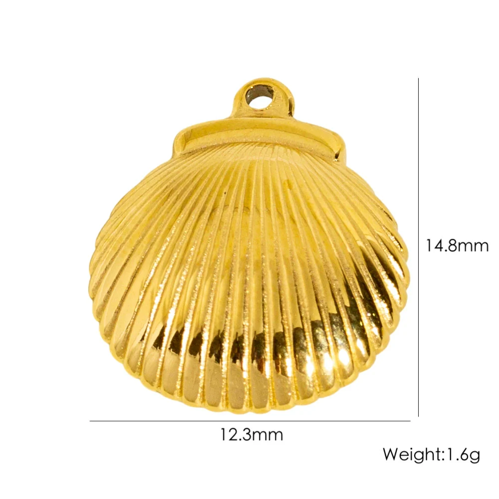 Wholesale Marine Animals Stainless Steel Pendant Jewelry With Electroplating Vacuum In Furnace Process - Image 12