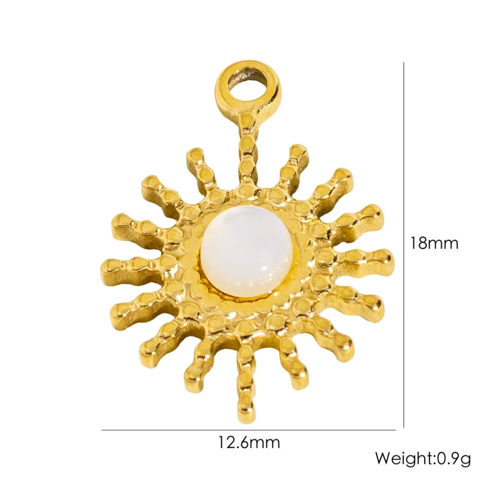 Wholesale Marine Animals Stainless Steel Pendant Jewelry With Electroplating Vacuum In Furnace Process - Image 17