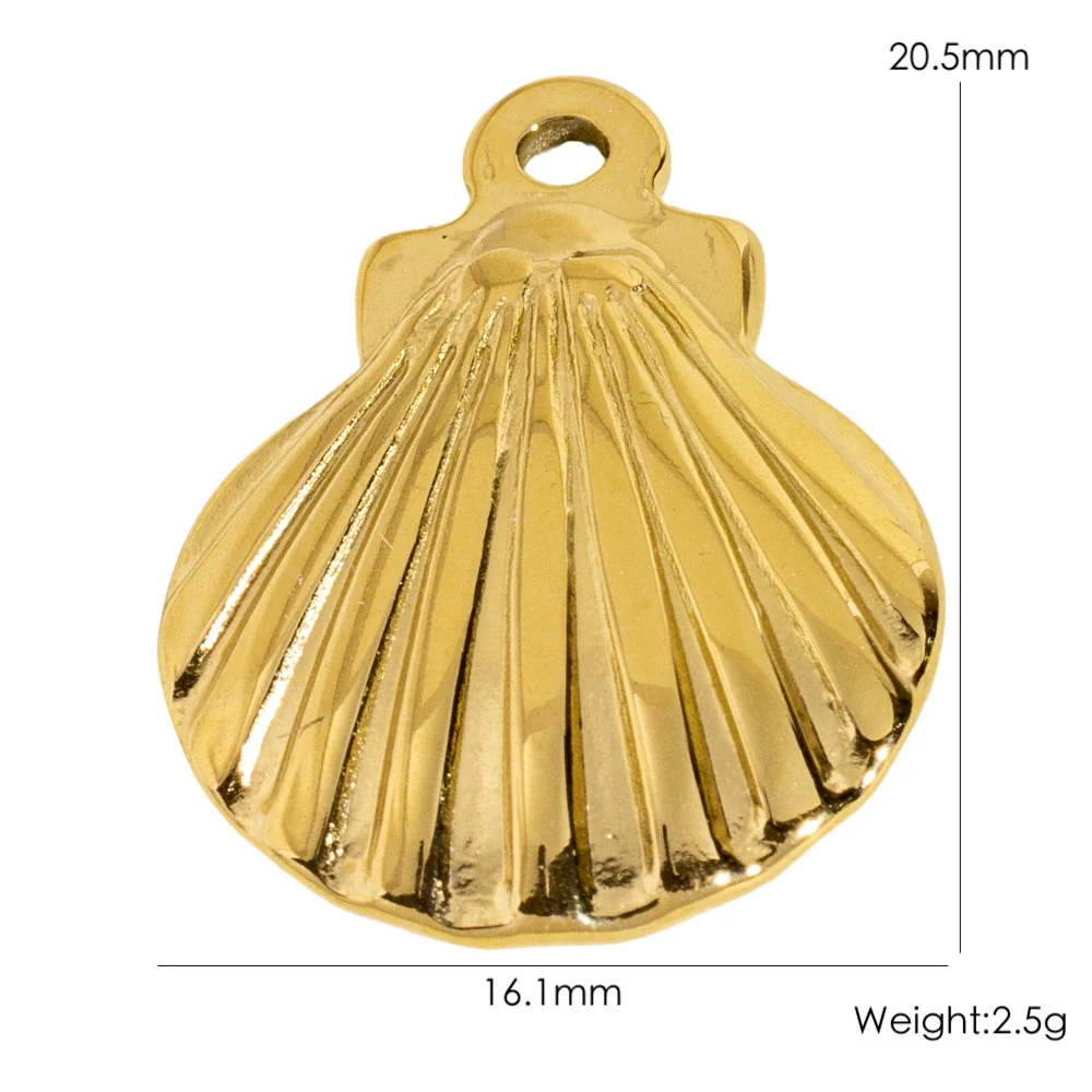 Wholesale Marine Animals Stainless Steel Pendant Jewelry With Electroplating Vacuum In Furnace Process - Image 22