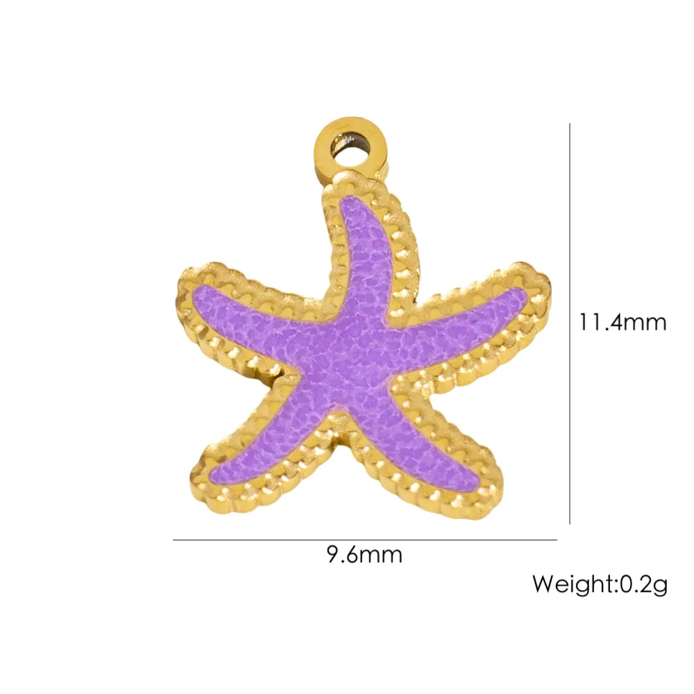Wholesale Marine Animals Stainless Steel Pendant Jewelry With Electroplating Vacuum In Furnace Process - Image 8