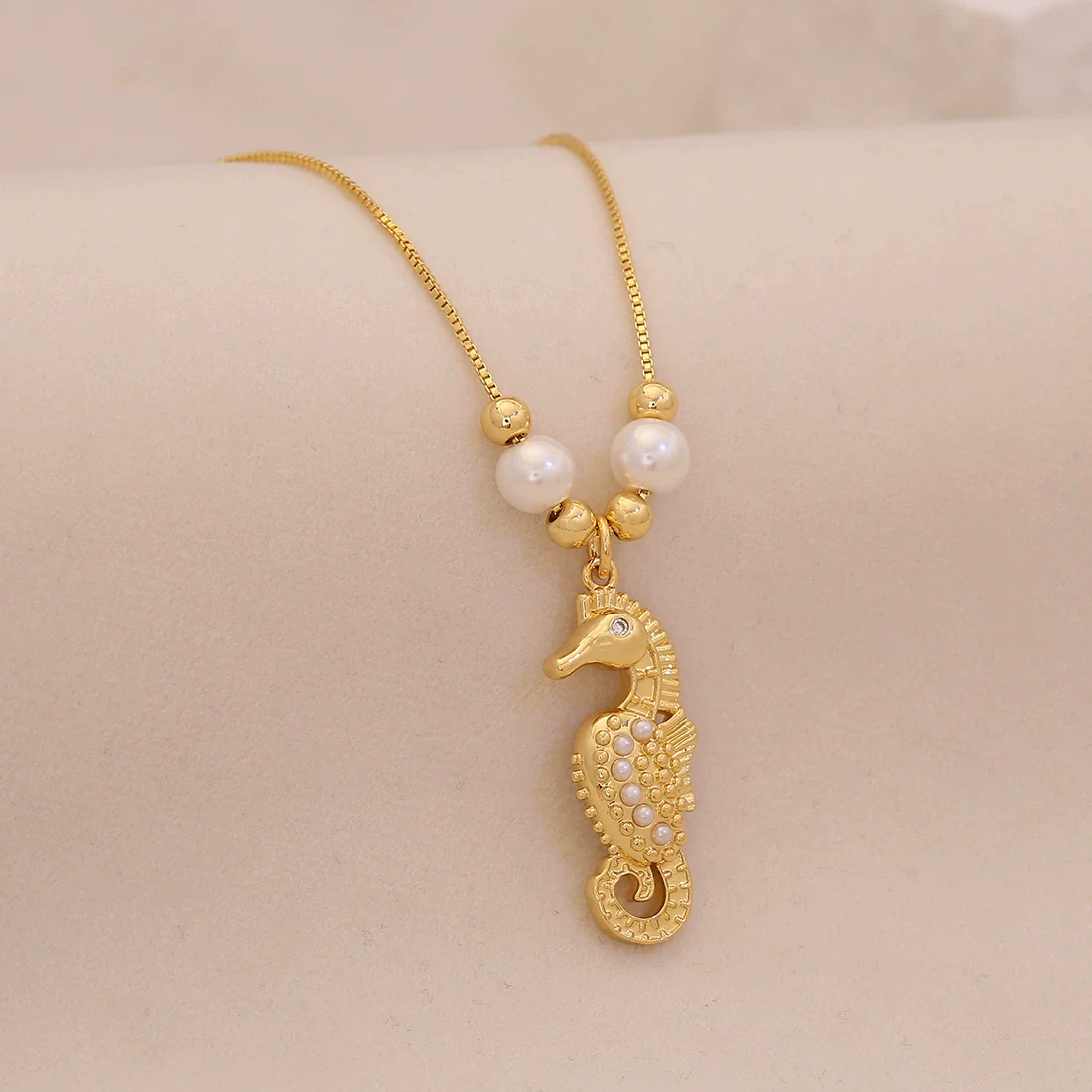 Wholesale Marine Life Style Animal Zodiac Copper Pendant Necklace - Image 3