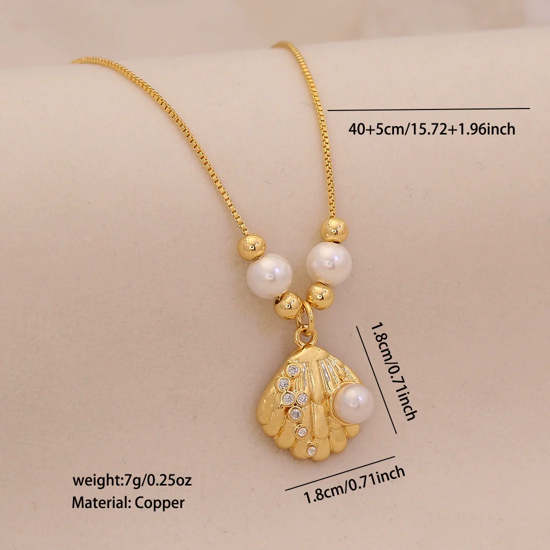 Wholesale Marine Life Style Animal Zodiac Copper Pendant Necklace - Image 6