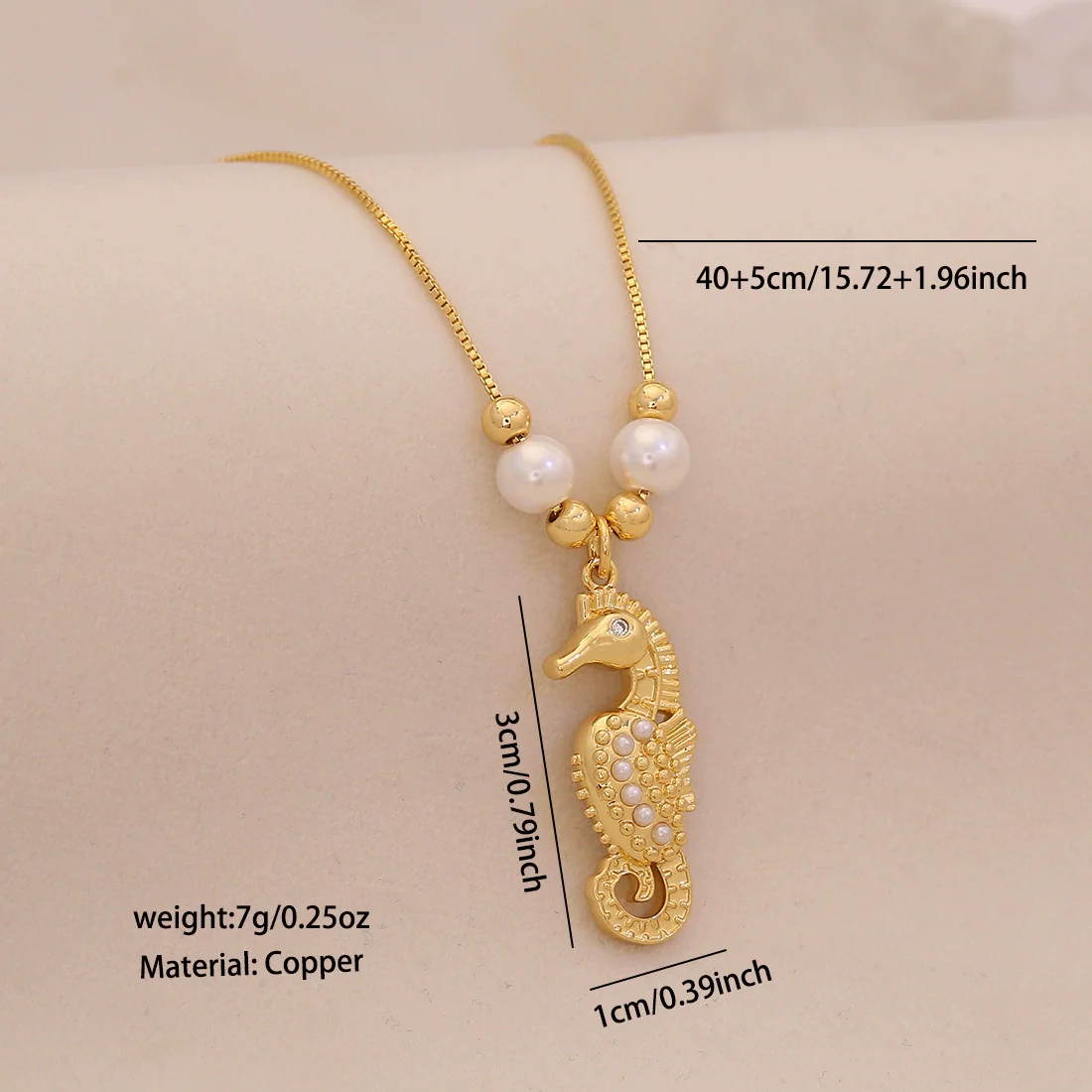 Wholesale Marine Life Style Animal Zodiac Copper Pendant Necklace - Image 7