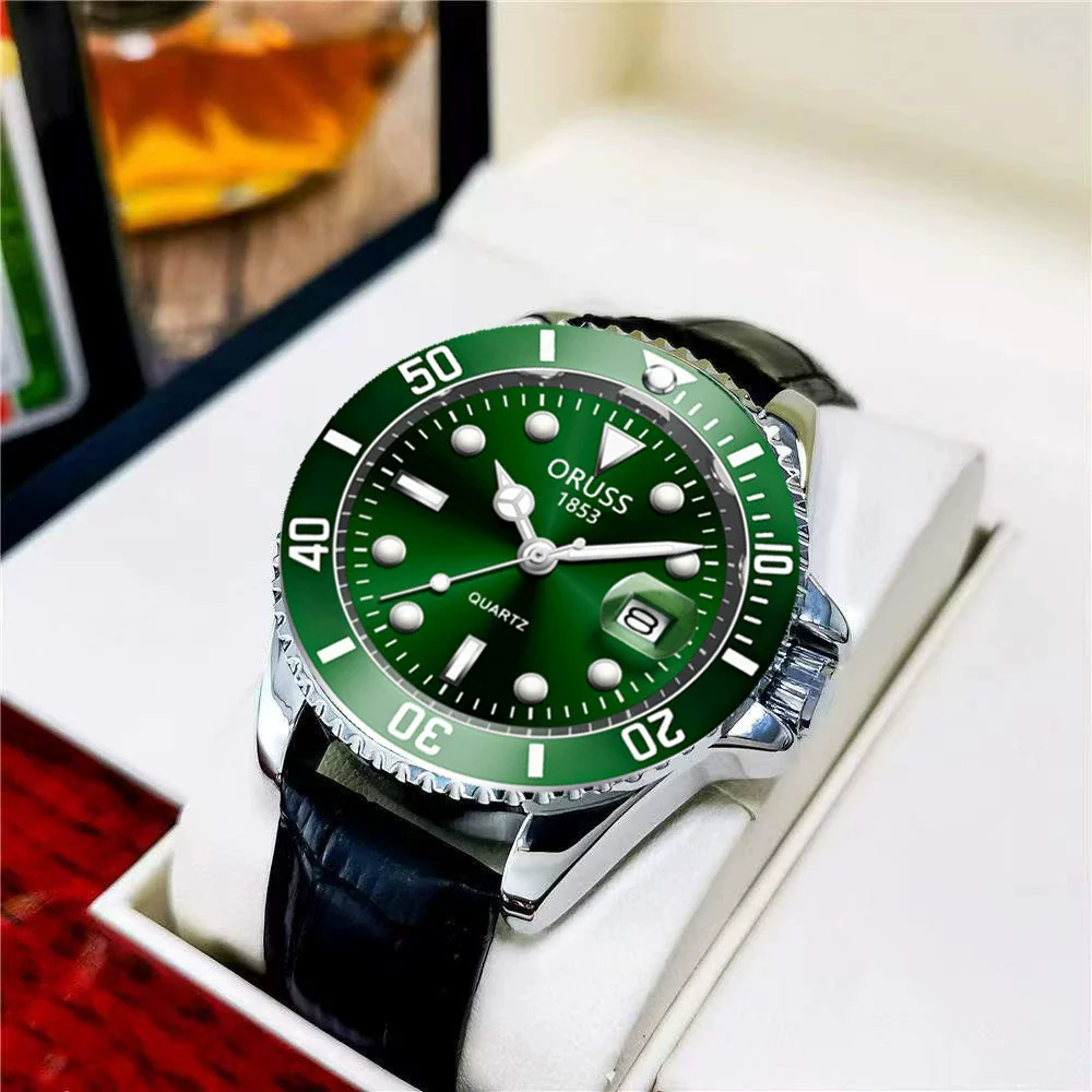 Wholesale Men's Alloy Business Style Waterproof Quartz Watch With Mineral Reinforced Glass Mirror And Round Dial