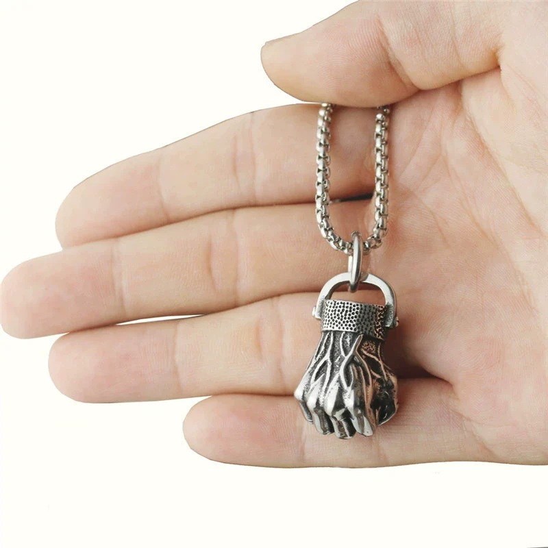 Wholesale Men's Alloy Geometric Jewelry Pendant With Electroplating For Fitness Sports - Image 2