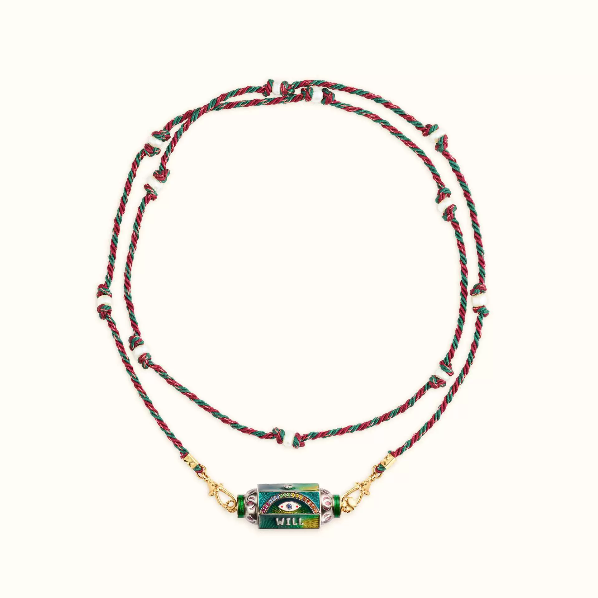 Wholesale Men's Boyfriend Style Geometric Star Eye Tarot Love Pendant Necklace Copper Gold Plated - Image 13