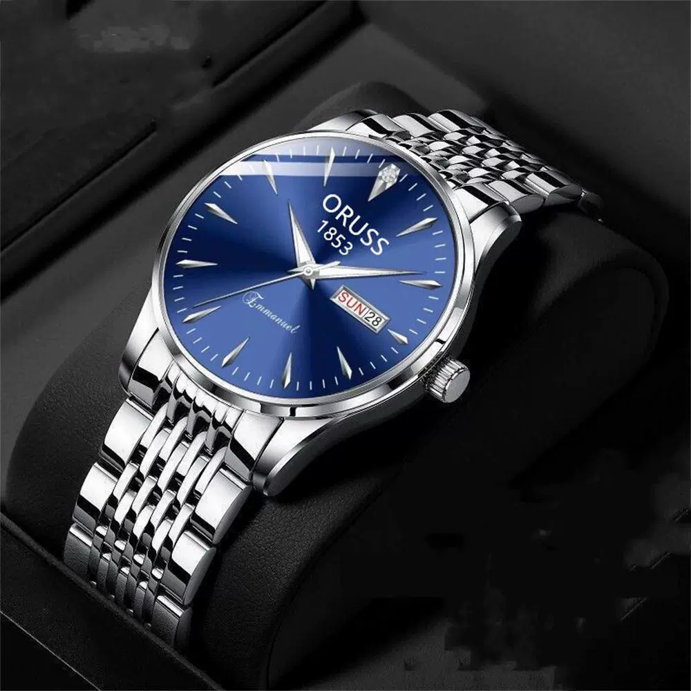 Wholesale Men's Business Style Alloy And Alloy Steel Watches Round Dial Luminous Waterproof Quartz Automatic - Image 14
