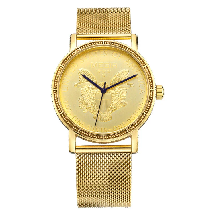 Wholesale Men's Business Style Ultrathin Quartz Watch Alloy Case Stainless Steel Strap Round Dial - Image 6