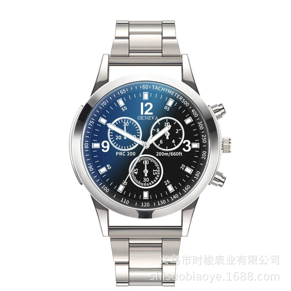 Wholesale Men's Casual Plastic Case Iron Strap Round Dial Quartz Watch - Image 6