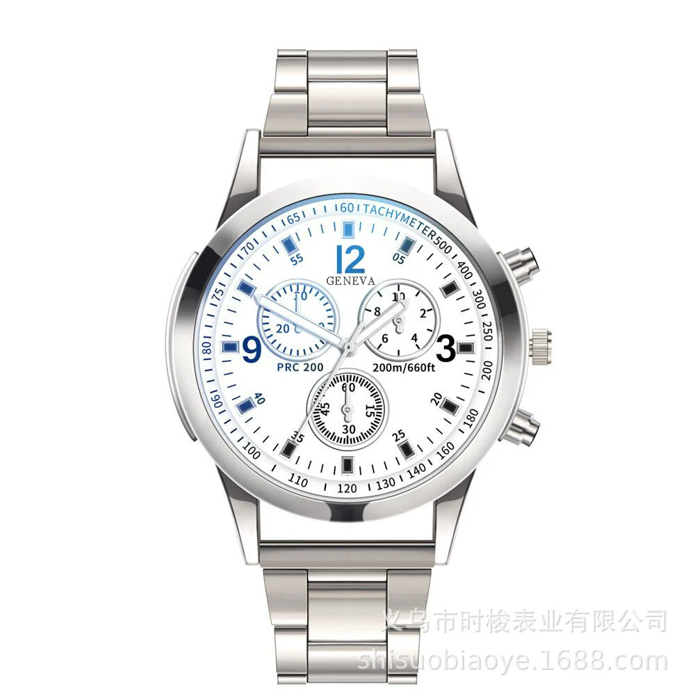 Wholesale Men's Casual Plastic Case Iron Strap Round Dial Quartz Watch - Image 7