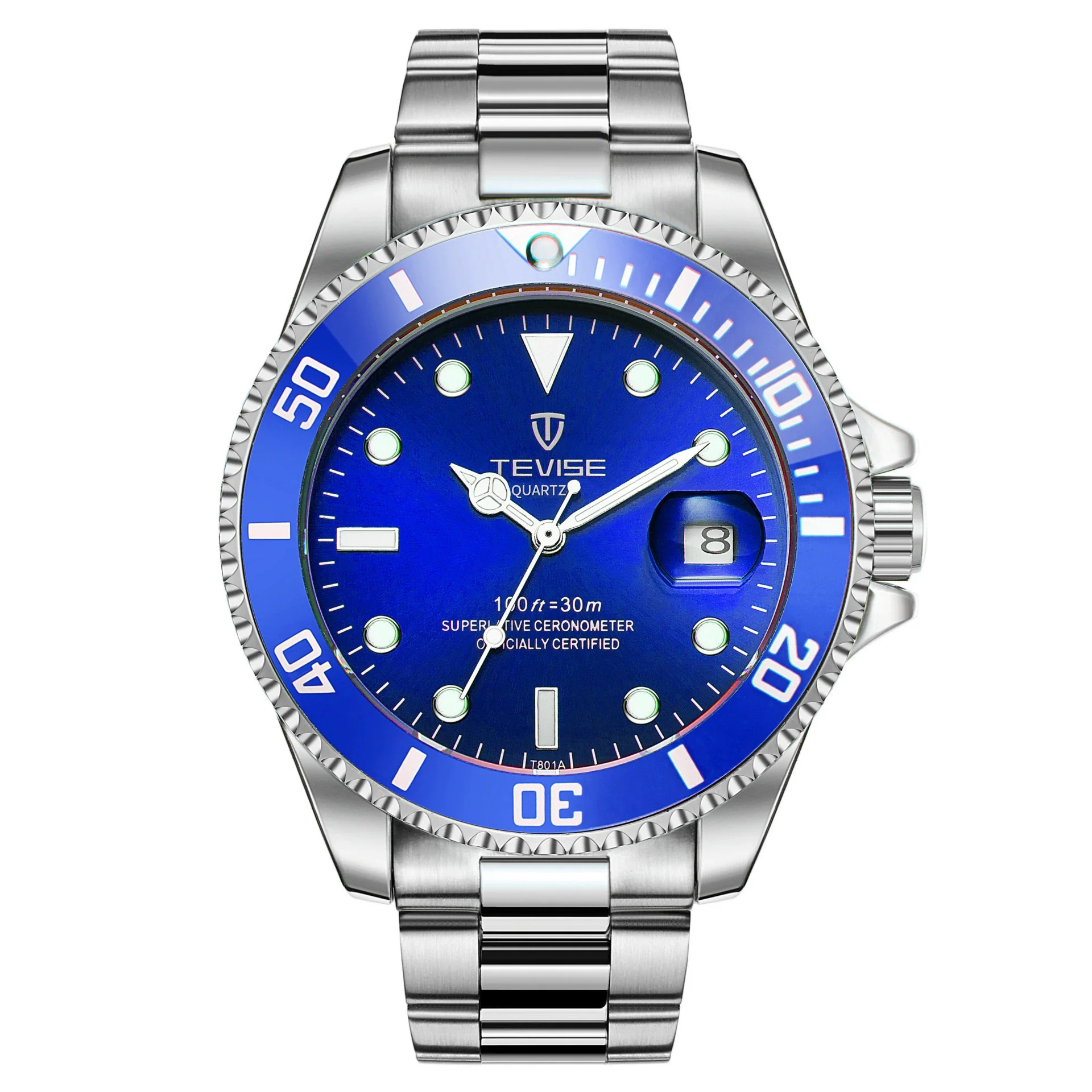 Wholesale Men's Casual Quartz Watch With Stainless Steel Strap And Round Dial - Image 11