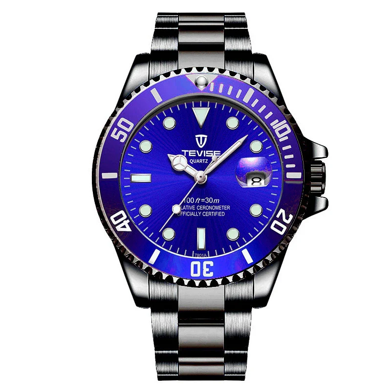 Wholesale Men's Casual Quartz Watch With Stainless Steel Strap And Round Dial - Image 13