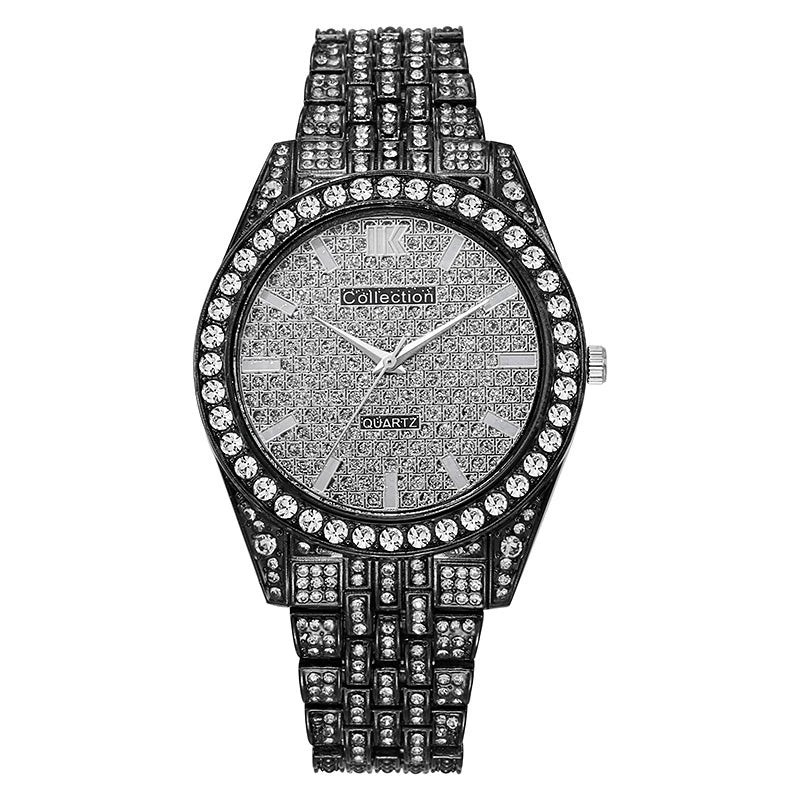 Wholesale Men's Fashionable Quartz Watch With Alloy Case Steel Strip Strap Round Dial And Rome Scale - Image 9