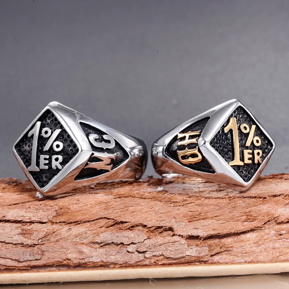 Wholesale Men's Stainless Steel Geometric Ring And Bracelet With Polishing - Image 3